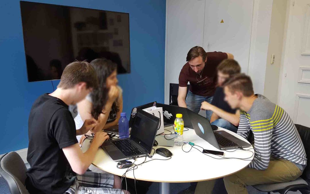 Our CTO coaches a team of young engineers