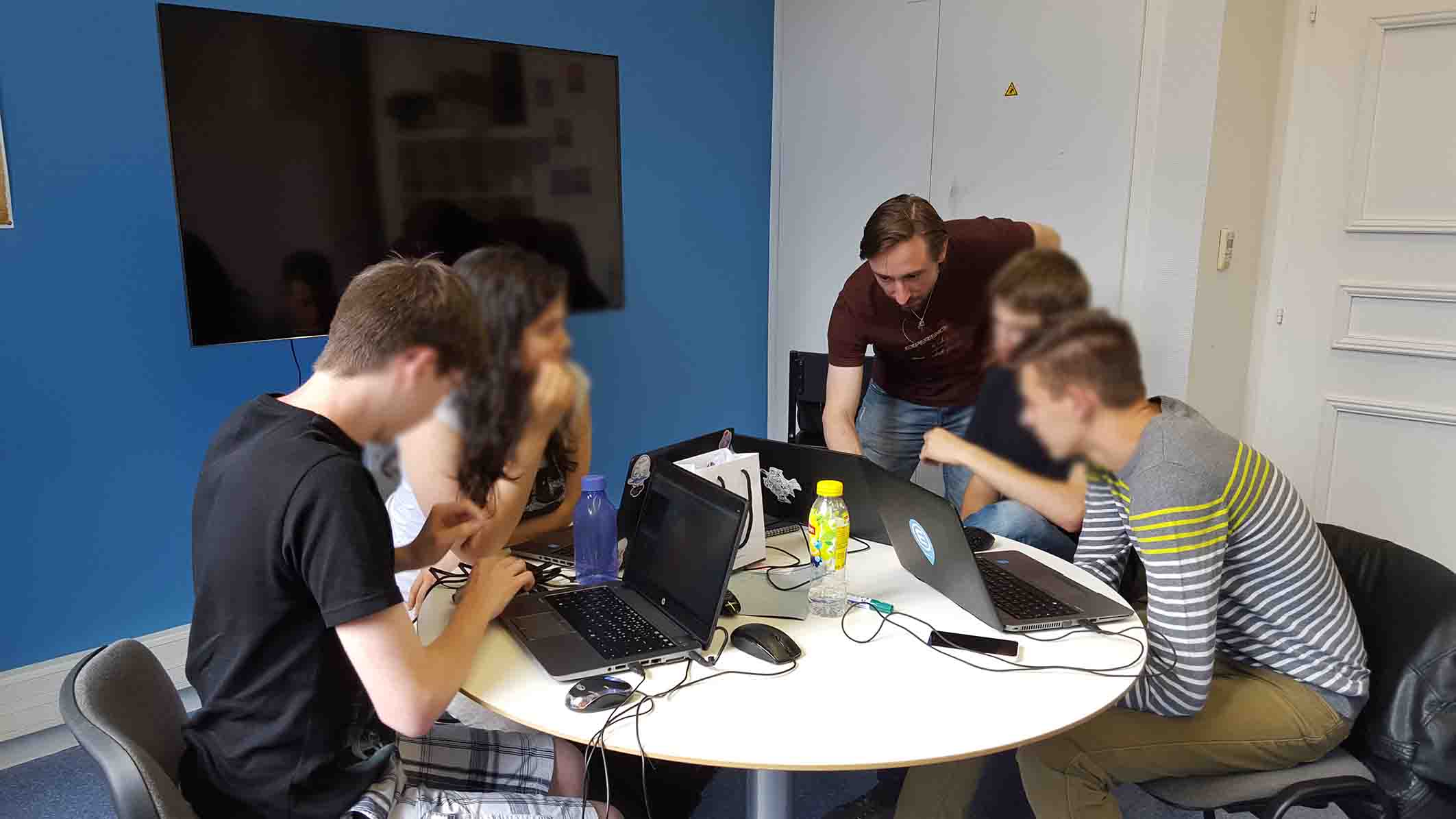 Our CTO coaches a team of young engineers