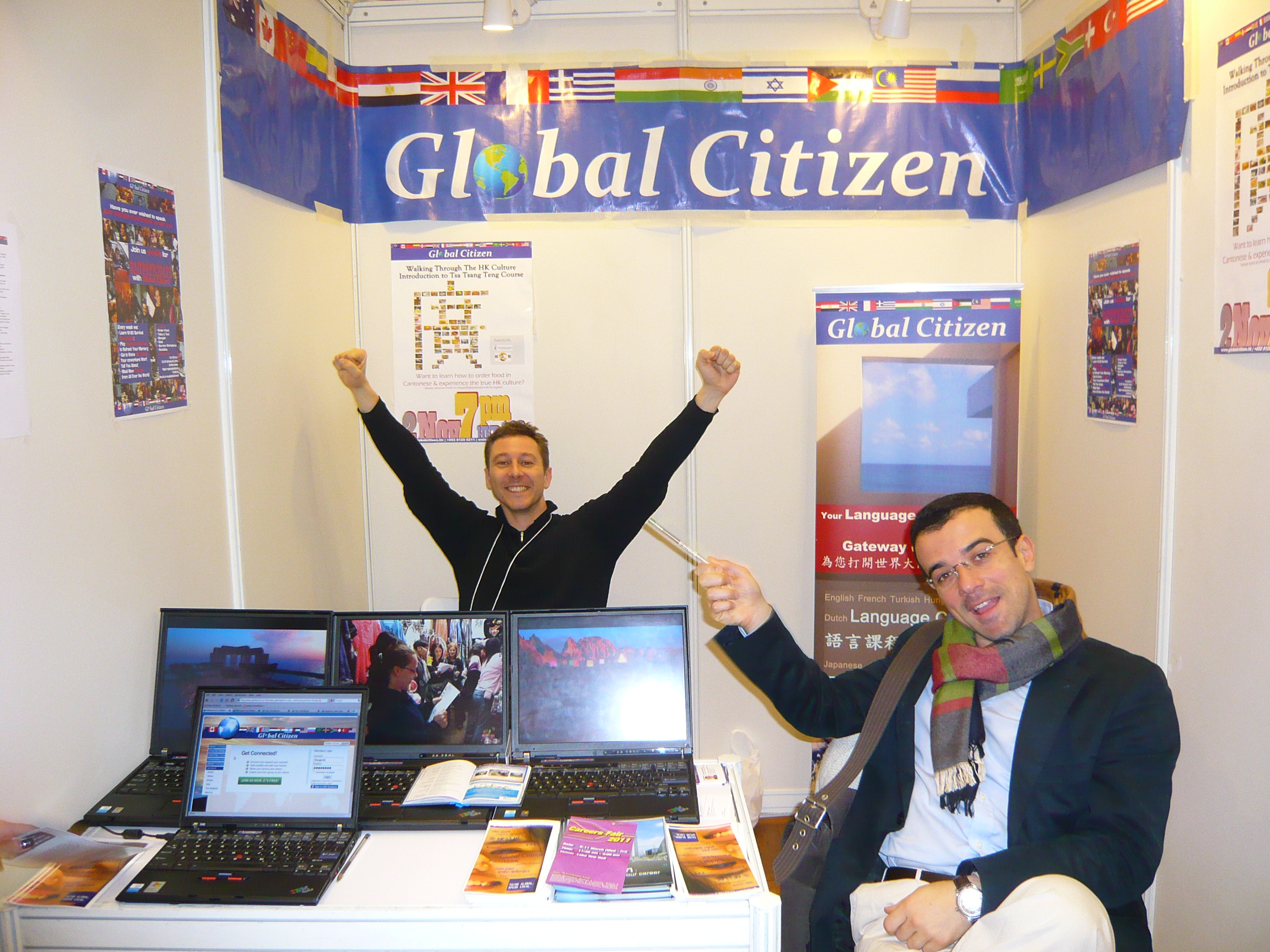 Recruiting at the HKU fair