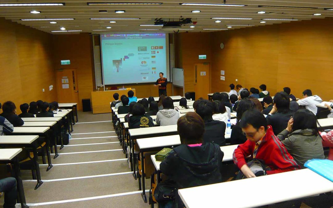 Teaching entrepreneurship at Hong Kong Polytechnic