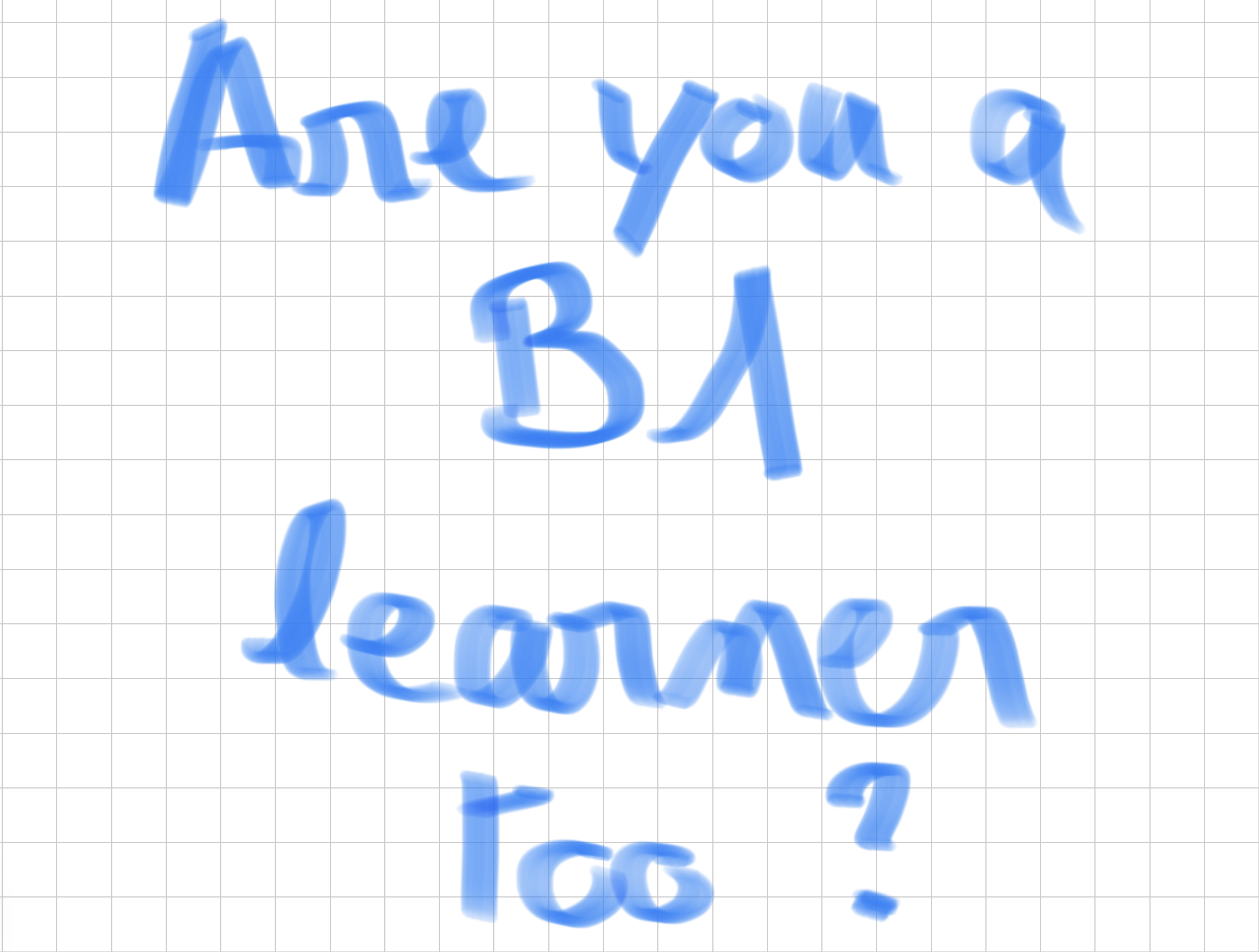 Are you a B1 learner too?