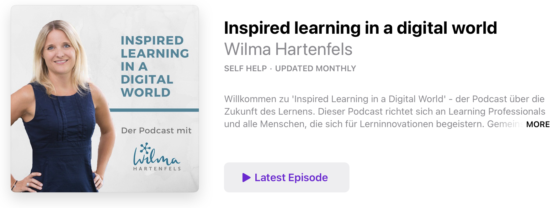 Inspired learning in a digital world, podcast