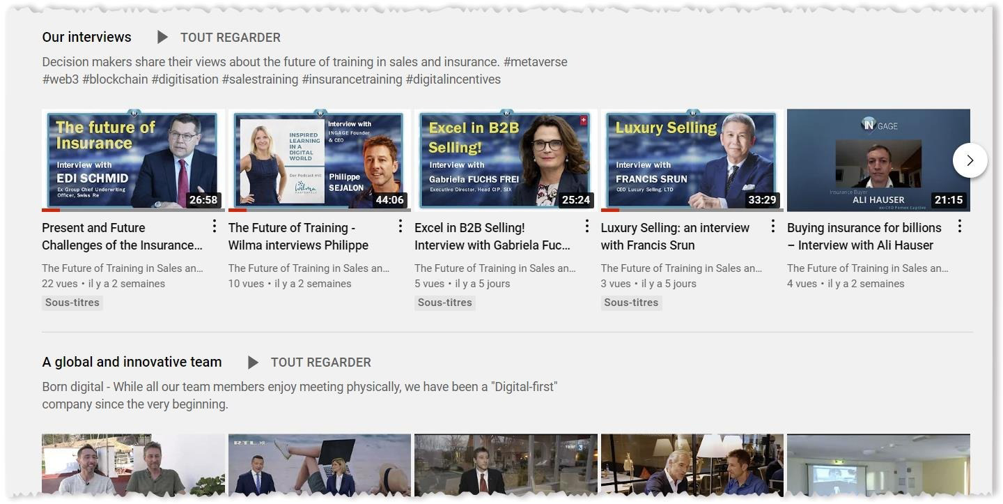 Launching our channel: The Future of Training in Insurance and Sales