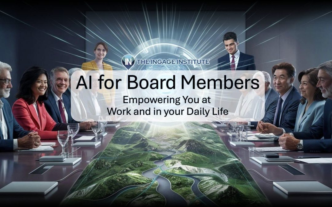 AI courses from INGAGE for members of the Board of Directors