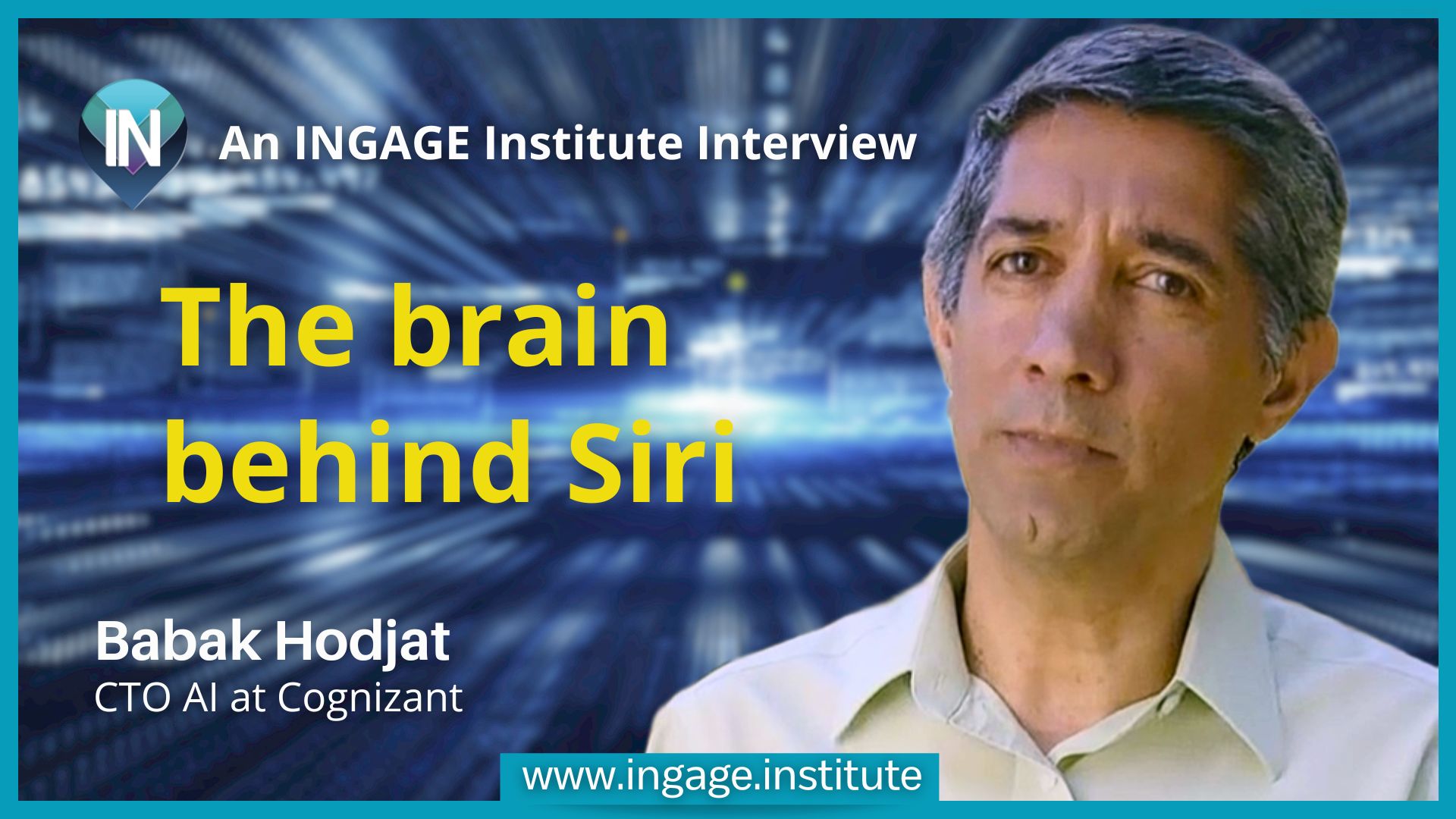 The brain behind Siri – Exclusive Interview with Babak Hodjat